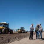 Circunvalación: De Rivas recorrió las obras en el sector de Castelli y anticipó el inicio de nuevos tramos