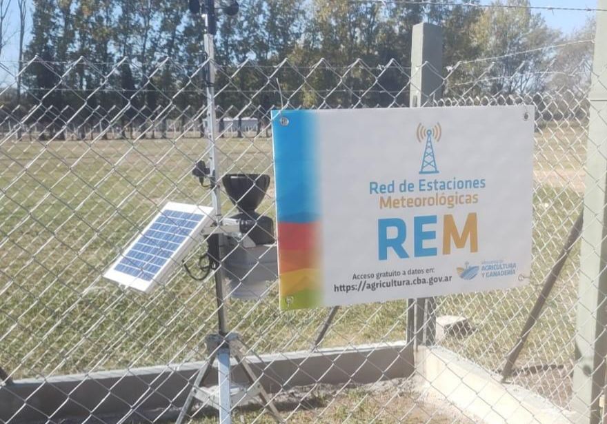 Nueva estación meteorológica para la Red Provincial: Ya son 132 en funcionamiento