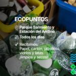Reciclado: dónde funcionan los Ecopuntos y qué residuos reciben