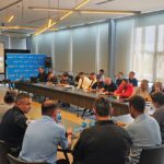 Operativo de seguridad para Independiente Rivadavia-River, el viernes en el Kempes con ambas hinchadas