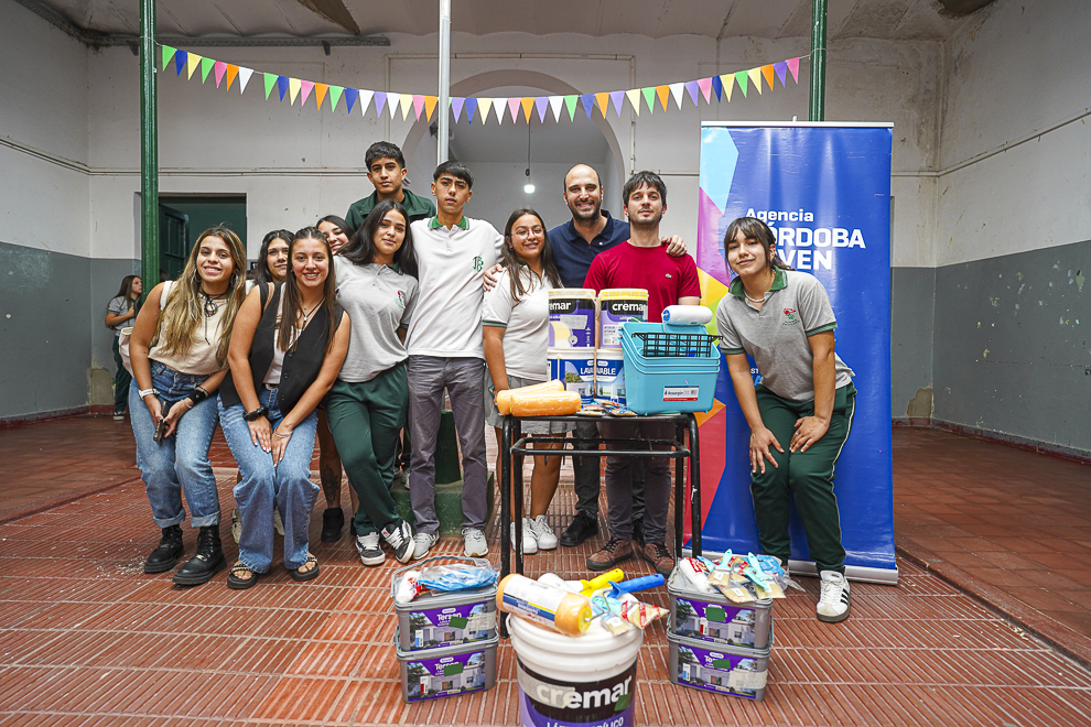 Córdoba Joven acompaña a centros de estudiantes de Río Cuarto