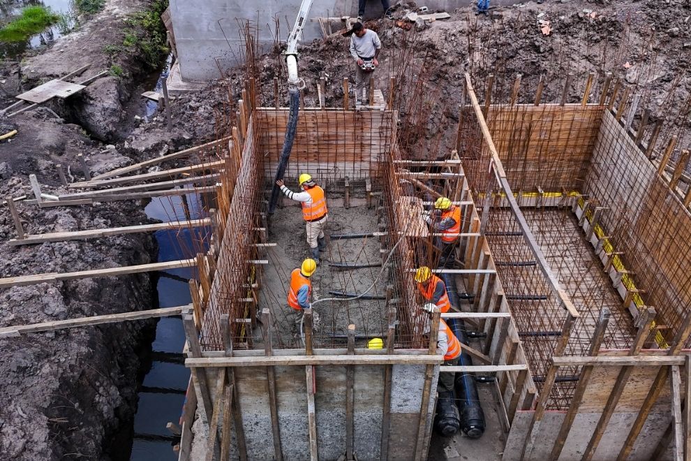 Achiras: La nueva planta potabilizadora superó el 50% de ejecución