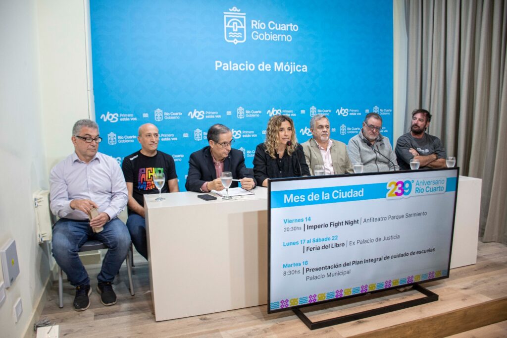 Río Cuarto celebra su 239° Aniversario con una agenda llena de cultura, deporte y gastronomía