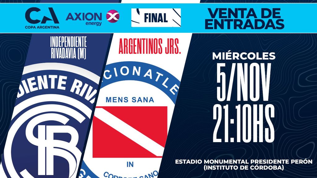 Final de la Copa Argentina: Alto nivel de reservas y movimiento económico de unos $3.955 millones