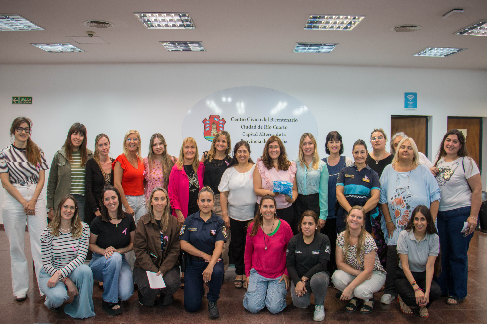 Córdoba Rosa: Con una jornada de concientización finalizaron las actividades en Río Cuarto