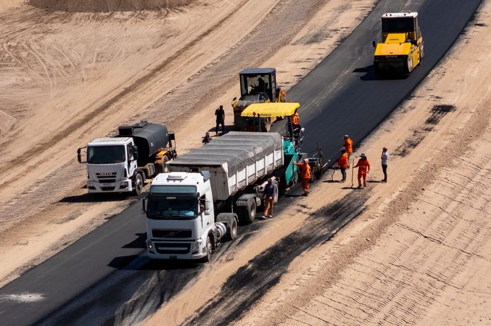 Villa María: La Provincia ejecuta tres obras viales para acompañar el desarrollo productivo