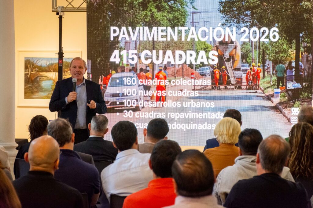Presupuesto 2026: más de 400 cuadras de pavimentación, 1.000 nuevas led y programas para proteger a los jóvenes en riesgo