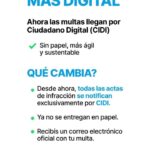A partir de ahora las notificaciones de tus multas llegan por CIDi