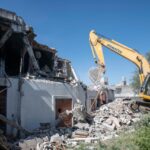 Demolición de inmueble para mejorar la seguridad del sector