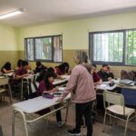 Organismos internacionales destacaron en una escuela rural el impacto del programa Puentes Digitales