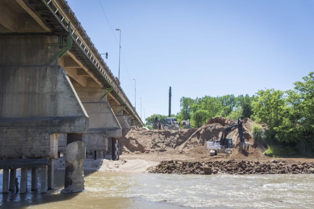 Nueva Circunvalación: arrancó la duplicación del puente Islas Malvinas