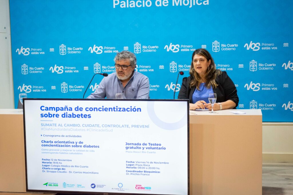 Día Mundial de la Diabetes: habrá testeos gratuitos este viernes en la Plaza Roca
