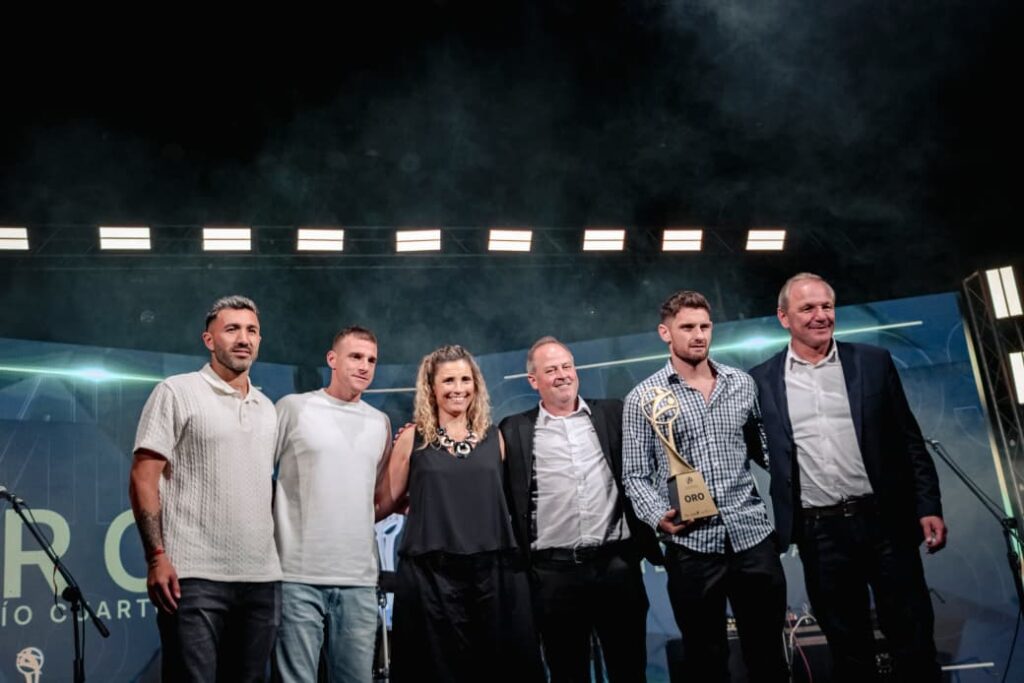 Estudiantes se quedó con el Premio Deportes Río Cuarto de Oro y Joaquín Salum con el Premio de la Gente