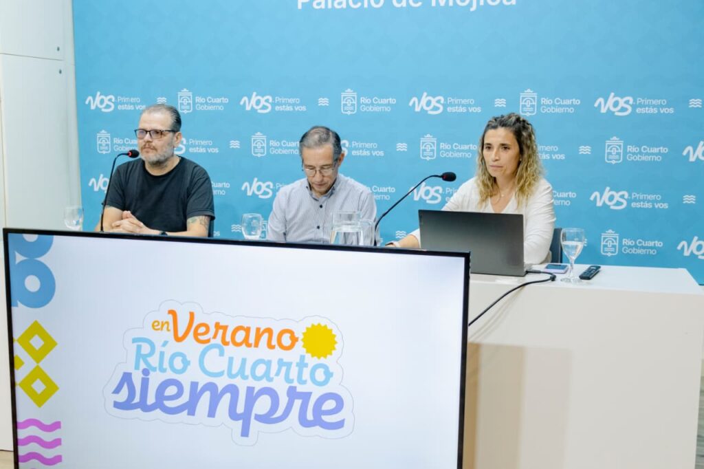 En Verano Río Cuarto Siempre: se realizarán más de 100 actividades y eventos durante la temporada 2026