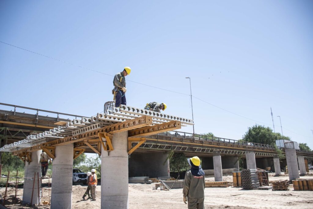 Las obras de la nueva Circunvalación no se detienen y siguen los avances en distintos frentes