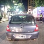 Grave incidente durante control vehicular en plaza Roca