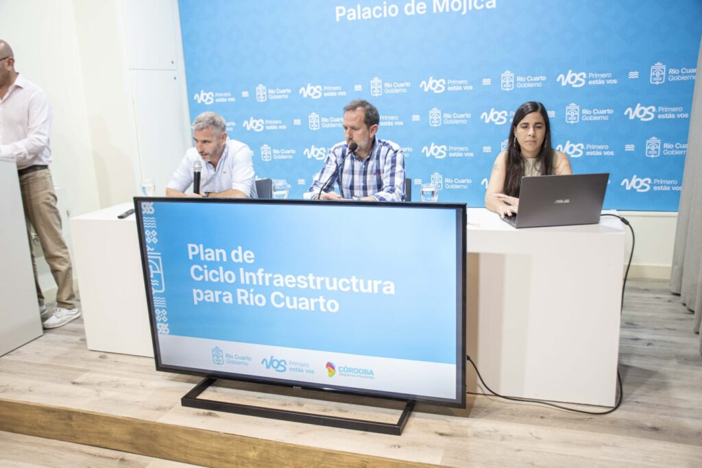 Río Cuarto presentó su Plan de Ciclo-Infraestructura para impulsar una movilidad sustentable