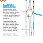 Obras en la Circunvalación: recomiendan circular con precaución por las colectoras