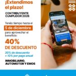 Se extiende el plazo para adherir al programa Contribuyente Cumplidor