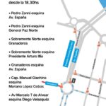 Definen el esquema de cortes de tránsito por el partido de Estudiantes contra Argentinos Juniors