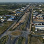 Avanza la obra de Circunvalación y ya se habilitaron 3.500 metros de colectora pavimentada