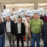 De Rivas acompañó a Busso en la entrega de aportes a productores agropecuarios