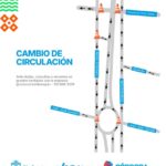 Implementan un nuevo desvío en el oeste por las obras en la Circunvalación