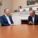 De Rivas y Accastello reclamaron obras en la Ruta 158 y acuerdan gestiones en conjunto