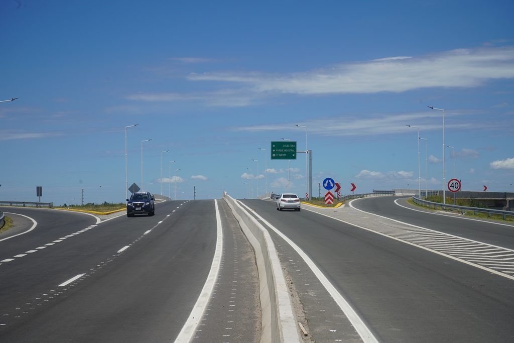 Con la habilitación de un tramo, continúan las obras en la nueva Circunvalación de Río Cuarto