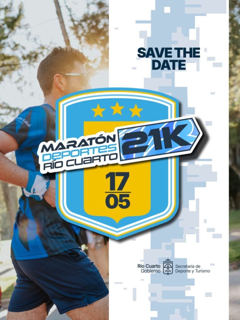 Están abiertas las inscripciones para la Maratón Deportes Río Cuarto 2026