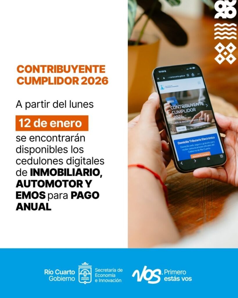 Contribuyente cumplidor: beneficios del pago anual