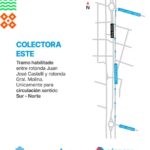 Habilitan la colectora este desde la rotonda Molina a la Castelli