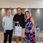 El golfista Mateo Pulcini fue recibido en el Centro 11 tras su consagración continental