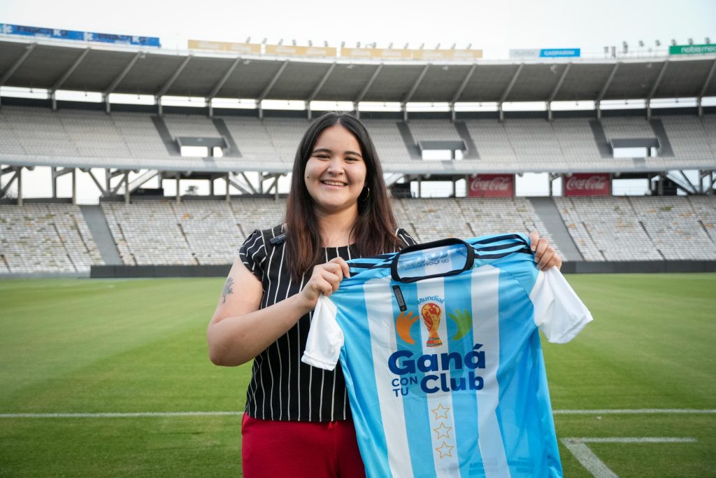 Se lanzó en el Kempes la edición “Mundialista” del programa Ganá con tu club