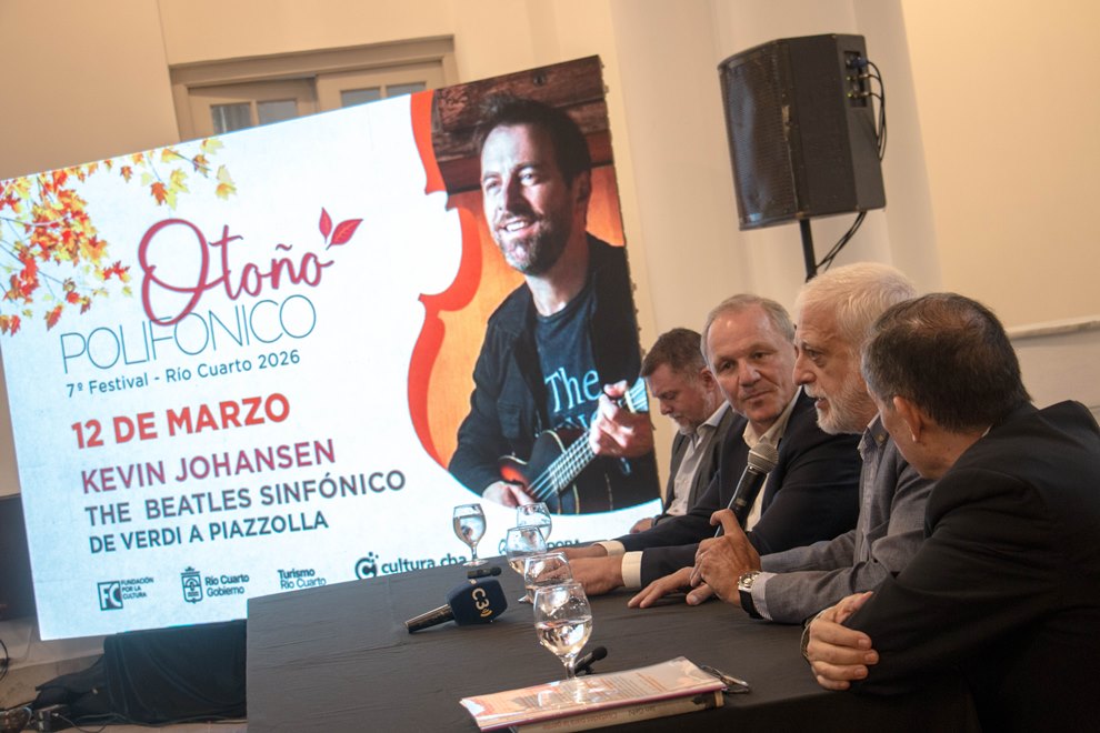 Río Cuarto presentó la 7° edición  del Festival Otoño Polifónico