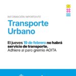 Paro Nacional: esquema de funcionamiento de servicios municipales en Río Cuarto