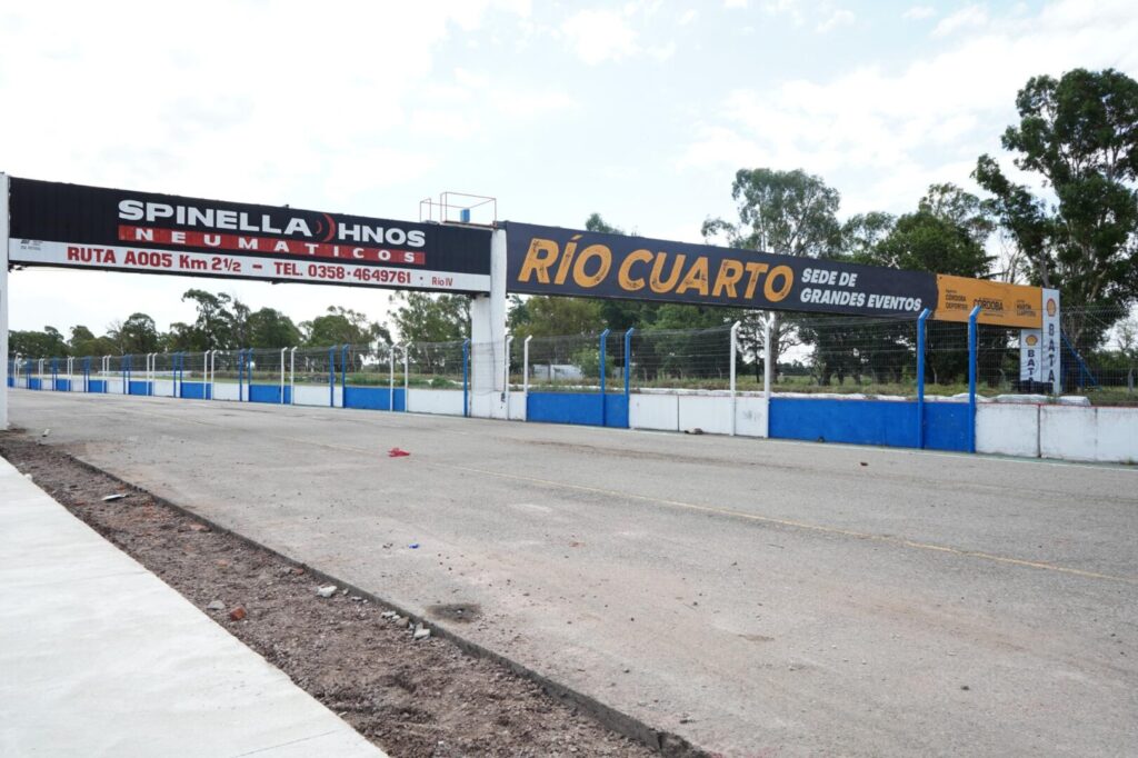 Avanzan las obras en el Autódromo de Río Cuarto para recibir a más categorías nacionales
