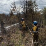 Chubut: Este viernes parte un cuarto grupo de bomberos cordobeses hacia la zona de incendios