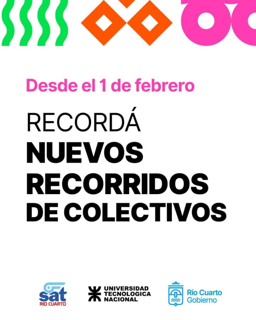 Comenzaron a regir los cambios parciales en el sistema de transporte