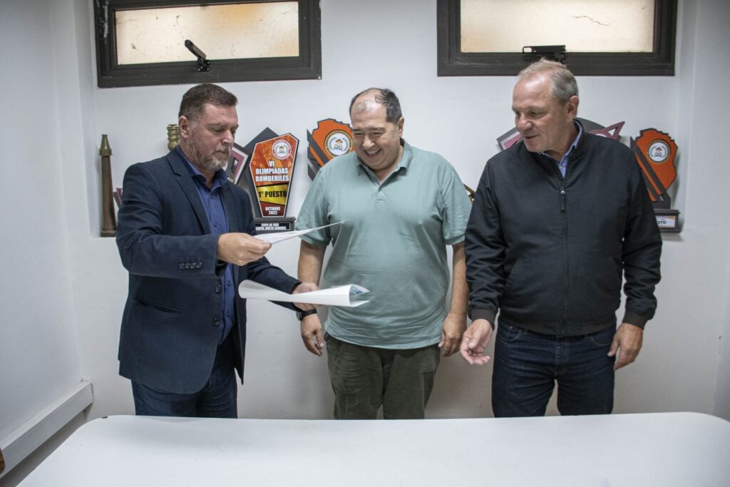 El municipio realizó un aporte superior a $172 millones de pesos a Bomberos Voluntarios