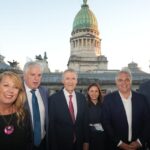 El Bloque Provincias Unidas se reunió con los gobernadores Llaryora y Pullaro antes de la Asamblea Legislativa