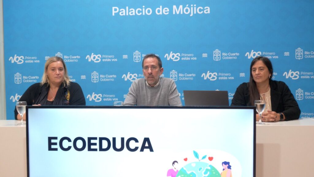 Río Cuarto: Presentaron la segunda edición del programa Ecoeduca