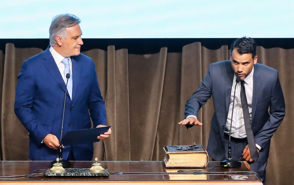 Marcos Torres asumió como ministro de Desarrollo Social y Promoción del Empleo