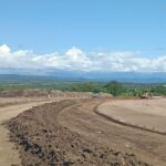 Comenzó la pavimentación de la ruta que une Santa Rosa de Calamuchita con Soconcho