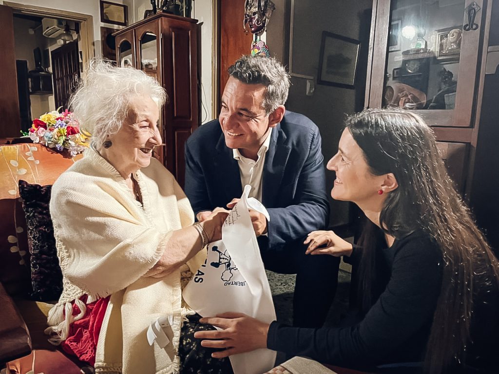 Derechos humanos: reunión de trabajo con la comisión directiva de Abuelas de Plaza de Mayo