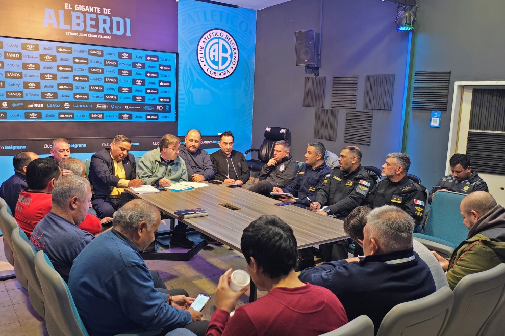 Seguridad deportiva: Belgrano ya clasificado recibe a Sarmiento en Alberdi