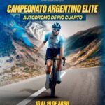 El fin de se semana llega el Campeonato Argentino de Ruta 2026 a la ciudad