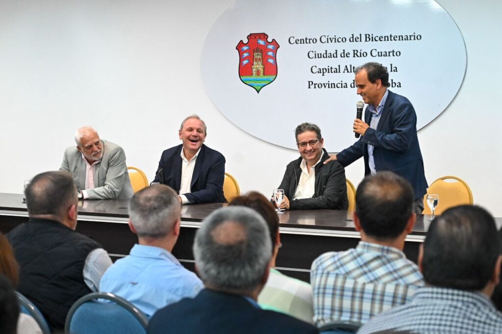 Con inversiones, la Provincia fortalece el desarrollo de localidades del departamento Río Cuarto