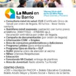 “La Muni en tu Barrio” llega a Plaza Güemes con múltiples servicios para la comunidad