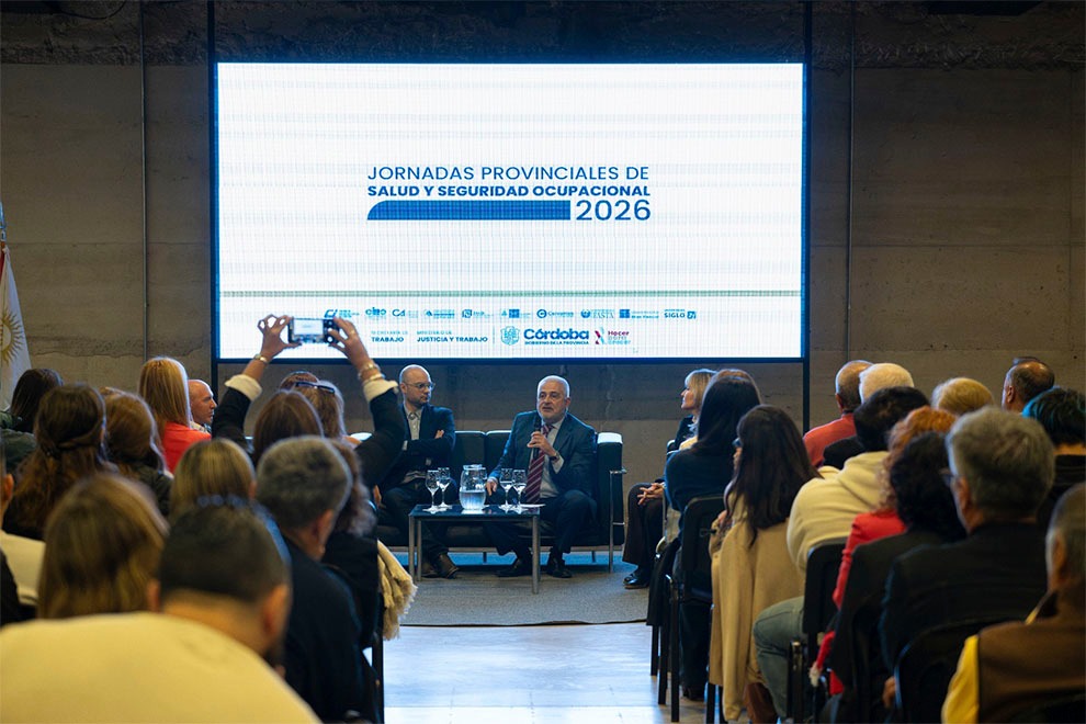 Las jornadas de salud y seguridad ocupacional reunieron a especialistas y referentes del sector
